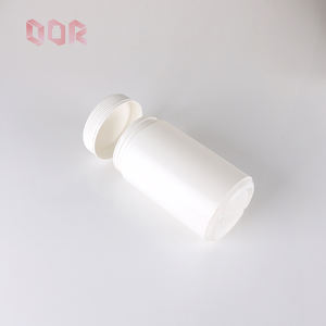 Frascos de polvo de plástico de boca ancha sellados blancos gruesos 250ml 300ml 350ml 500ml para tabletas de píldoras y gránulos de sal de explosión - Product Image 2