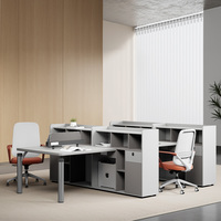 Bureau d'ordinateur en bois, poste de travail, structure en acier robuste, design ergonomique moderne, extensible et modulaire pour usage commercial