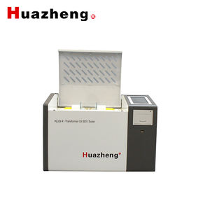 HZJQ-X1 IEC 60156 Conjunto de Teste de Valor BDV para Óleo de Transformador 80kV Testador Portátil de Resistência Dieletrica de Óleo Isolante Preço - Product Image 3