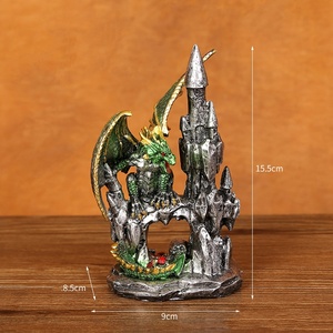 MINI PLANET Battle Flying <span class=keywords><strong>Dragon</strong></span> Castle MDN Ornement Résine <span class=keywords><strong>Dragon</strong></span> <span class=keywords><strong>Figurine</strong></span> RPG <span class=keywords><strong>Dragon</strong></span> <span class=keywords><strong>et</strong></span> <span class=keywords><strong>Donjon</strong></span> Jeu Accessoires Jeux de Société - Product Image 6