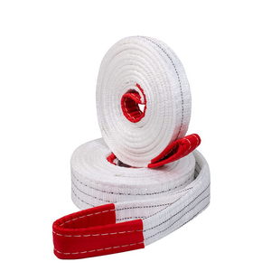 25 톤 50 톤 섬유 로프 끝없는 폴리에스터 웨빙 리프팅 슬링 - Product Image 1