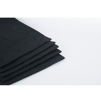Feutre noir personnalisé en usine, 2 mm, tissu non tissé rigide, 240 g, feutre de coton polaire Halberd, feuille de feutre pour chaussures - Vente chaude