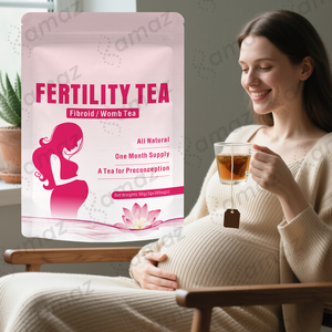 Complément alimentaire pour la fertilité des femmes Amaz Natural, thé aux herbes aromatisé pour l'utérus, thé pour la fertilité avant la conception, thé pour la grossesse - Product Image 2