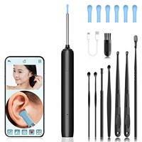 Nouveauté : Endoscope auriculaire HD 1080P avec Wi-Fi, USB Type-C, éclairage LED, caméra auriculaire portable pour usage quotidien
