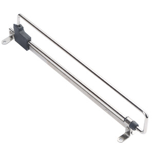 Estante colgante telescópico basado en hardware, barra de guardarropa montada en la parte superior para Taller, baño, ropa, guardarropa colgante, montado en la parte superior - Product Image 1