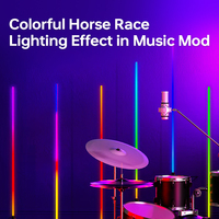 Lampadaire LED Smart Home 220V 12V 24V Lampadaire d'angle LED RGB de couleur unique Lumières pour salle de jeux