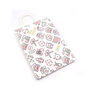 Wholesale Recycle Luxury Custom <b>Made</b> Shopping T Shirt Shoes <b>Paper</b> Bag With Logo - Product Image 5