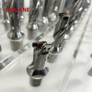 Broca de Espiga CNC de 12mm-32mm, Broca en U Indexable de Alimentación Rápida, Aleación de Acero al Carbono 2D CHAJANE OEM/ODM con Refrigeración Interna - Product Image 5