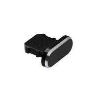 Cache-Prise Anti-Poussière en Métal pour Port de Charge Téléphone Portable, Compatible iPhone 11 12 13, iPhone XR, 8 Plus, Accessoires Téléphone SE