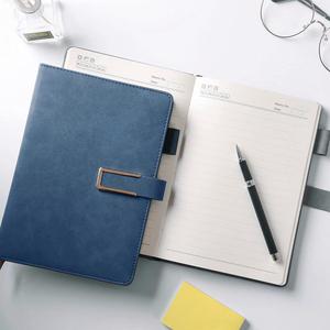 High Quality A5 PU Leather Hardcover <b>Journal</b> Notebook Thermal Binding 100 Sheets Magnetic Closure Embossed Logo Digital Printing - Product Image 3