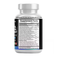 Supplément Nutritionnel Mousse De Mer 3000mg Capsules Huile De Graine Noire Ashwagandha Curcuma Bladderwrack Soutien De Santé
