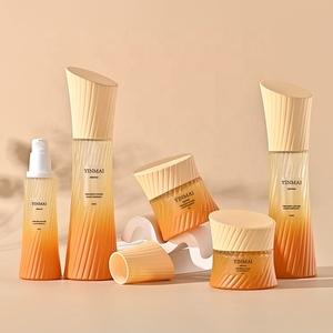 Yinmai Bao Bì Bộ 30G 50G 40Ml 100Ml 120Ml Kem Thủy Tinh <span class=keywords><strong>Jar</strong></span> Và Bơm Phun Chăm Sóc Da Bộ Mặt Kem Lotion Chai - Product Image 2