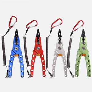 Pinzas para Pescar Peces - Pinzas Multifunción Mejoradas para Quitar Anzuelos y Abrir Anillas para Pesca con Mosca, Pesca en Hielo, Equipo de Pesca - Product Image 3