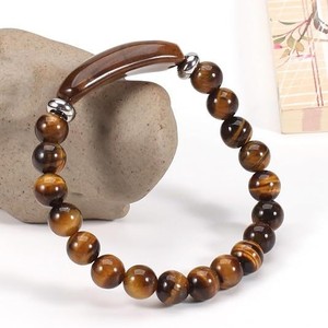 Bracelet pont en quartz rose naturel et améthyste unisexe de 8mm avec perles en <span class=keywords><strong>pierre</strong></span> naturelle d'agate rouge - Product Image 2