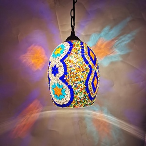 Tokin <strong>Lighting</strong> Turkish Chandelier New Craftsmanship Creative Chandelier Corridor Bar Hotel LED Bulb Light - Product Image 4