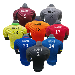 Camiseta <span class=keywords><strong>de</strong></span> Fútbol <span class=keywords><strong>de</strong></span> <span class=keywords><strong>Argentina</strong></span> 2025 para la Selección Nacional <span class=keywords><strong>de</strong></span> Hailand, Corte Automatizado - Product Image 1