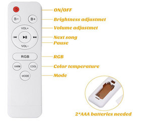 Hiện đại 42W & 60W Sao điểm dẫn sừng trần ánh sáng điều khiển từ xa App thông minh đầy màu sắc cho phòng khách phòng ngủ & kho DIY - Product Image 5