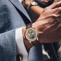 Jam Tangan Mekanik Pria Mark Fairwhale 2023 Bonest Men Hot Sale, Jam Tangan Baru Pabrik, Penjualan Jam Tangan FW-6100