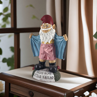 Figurines et Petites Décorations de Gnomes et Nains Amusants pour Scènes, Produits Transfrontaliers