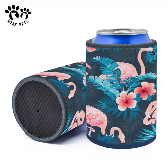 Custom logo 12oz Bottle Cooler Promotional Sublimation Blank Neoprene Beer Sleeve Cover Slim Can Stubby Holder Stubbie Holders