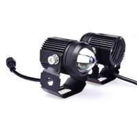 Senlo usine m1 30W Mini feu de conduite pour moto blanc jaune LED antibrouillard feux de conduite lumière auxiliaire