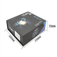 3 lentilles de phares, Spot antibrouillard, feux de conduite Laser double couleur, lumières Led Super lumineuses pour motos