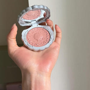 <span class=keywords><strong>Paleta</strong></span> de Rubor en Polvo Mate de Alta Pigmentación, Resistente al Agua, con Diseño de Rosas, para Maquillaje Diario - Product Image 6