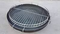 Gril de barbecue en acier extérieur personnalisé pour bol de foyer