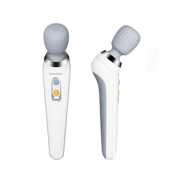 High Quality Rechargeable Personal Wireless Handheld Waterproof Therapeutic Cordless Vibrating Wand Massager Vibrator