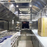 Véhicule de restauration mobile de haute qualité, cuisine personnalisée, chariot de vente ambulante, équipement de cuisine commercial, camion de nourriture