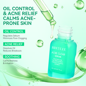 Nouveau Sérum Réparateur Anti-Acné et Séborégulateur à l'Extrait d'Arbre à Thé, Hydratant Naturel et Herbal 20ml - Product Image 3