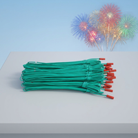 Allumeur électrique en plastique de 30 cm, 50 cm, 1 m, 3 m, 100 m, 500 m pour système de tir de feux d'artifice pyrotechniques froids