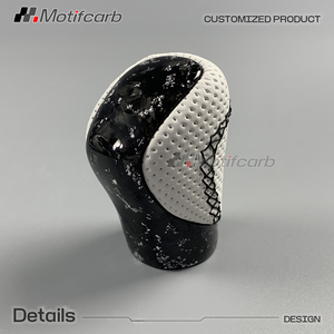 Volant en fibre de carbone forgée argentée sur mesure pour Lexus IS RC NX GS 250 300 300h 350DS 500 F Sport 2013-2025 – Amélioration de l'intérieur - Product Image 6
