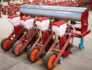 Sembradora autopropulsada de 3 hileras para maíz y soja con aplicador de fertilizante, sembradora de precisión de disco, motor y engranajes para girasol y algodón de alto rendimiento. - Product Image 5