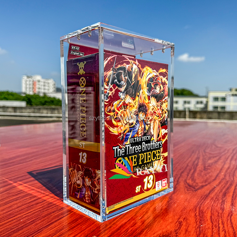One Piece Ultra Deck ST-10 ST-13 Boîtier en acrylique