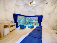 Tentes de camping de luxe pour hôtels, maisons préfabriquées, petites maisons, dômes géodésiques imperméables pour le glamping, tentes d'extérieur à vendre