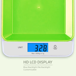 Benutzer definierte digitale kleine Tiernahrung waage Elektronische Kunststoff plattform Messwerk zeug Hunde katzenfutter - Product Image 2