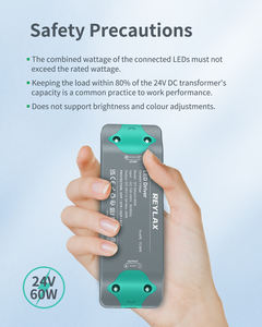 Nouveau look alimentation LED 24V 12V 30W 60W Ce Rohs approuvé pilote LED à tension constante - Product Image 4