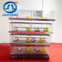 Cage à poulets à batterie de grande capacité entièrement automatique de type H pour fermes d'élevage de poulets