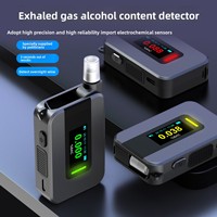 Alcootest à cellules à combustible de haute précision, norme nationale, affichage LCD électrochimique, précision 0,01 % BAC, certifié CE RoHS