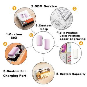 Calentador de Manos Personalizado, Banco de Energía Reutilizable de 10000 mAh, Calentador Portátil Eléctrico, Regalo, Calentador de Manos USB Recargable para Mujeres y Hombres - Product Image 4