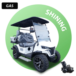 Voiture de golf à essence Shining Brand 4 places homologuée pour la route, avec moteur de 5 kW et batterie de 48 V - Product Image 1