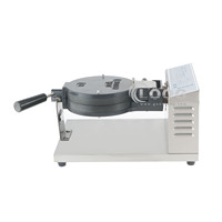 Équipement professionnel pour gaufres et beignets, 110V 220V, machine à beignets miniatures électrique numérique rotative avec plaque remplaçable