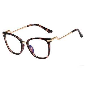 Gafas Ópticas de Moda Vintage 2021 para Mujer, Monturas de Gafas TR90 con Protección Contra la Luz Azul - Product Image 4