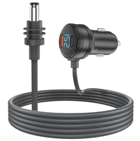 Câble d'alimentation CC de qualité supérieure pour allume-cigare en cuivre étamé isolé PVC, charge rapide pour Starlink Mini