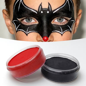 Palette de <span class=keywords><strong>peinture</strong></span> pour le <span class=keywords><strong>visage</strong></span> et le corps de grande capacité de 120 g, couleur unie, pour enfants, parfaite pour la <span class=keywords><strong>peinture</strong></span> de clown sur le <span class=keywords><strong>visage</strong></span> - Product Image 1