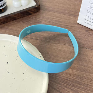 Custom Logo Wide Personalized Acetate Hairband for Women Girls Stylish Hair Accessories Acetate <strong>Headband</strong> - Product Image 5