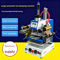 DSMC Machine D'estampage à chaud En Cuir 3D Gaufrage Presse À Chaud Machine Pour Logo Personnalisé Timbre