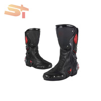 Bottes de course tactiques confortables et élégantes pour moto, pour hommes et femmes, pour la conduite tout-terrain