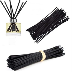 3mm*20cm Black Natural White Color Aromatherapy Glue Free PET Fiber Stick for Essential <b>Oil</b> <b>Diffuser</b> - Product Image 2